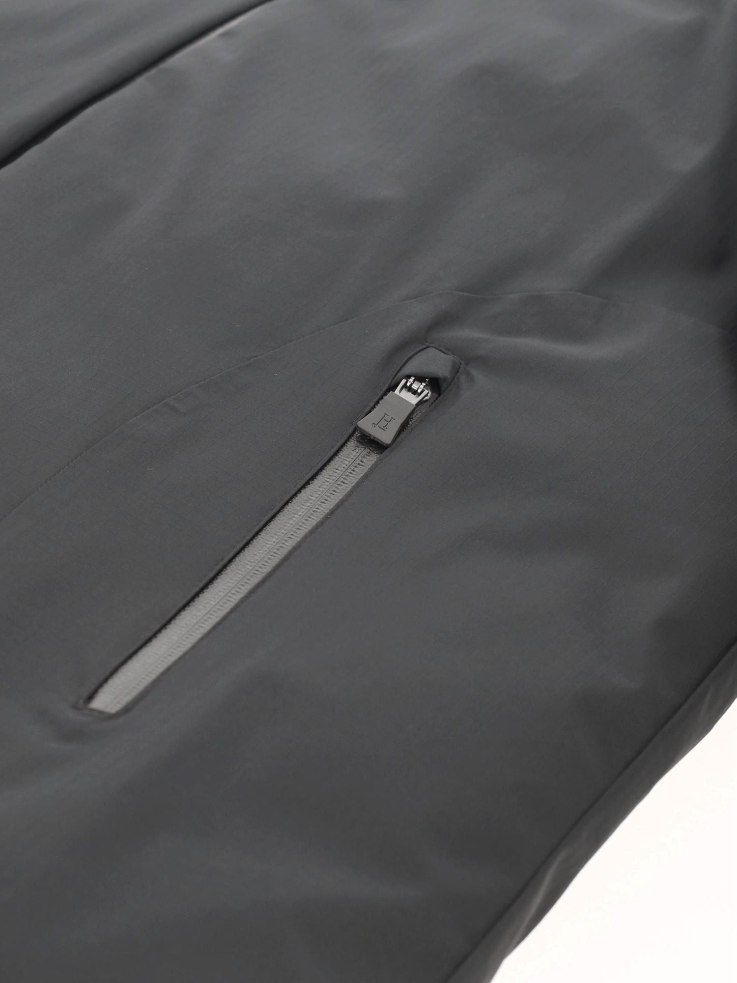 Herno Straight Hem Long-sleeved Carcoat In Green