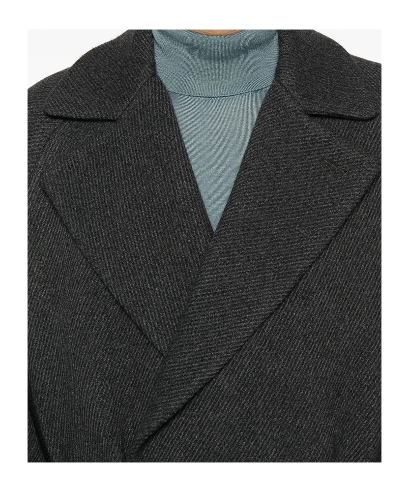 Shop Tagliatore Long Sleeve Coat