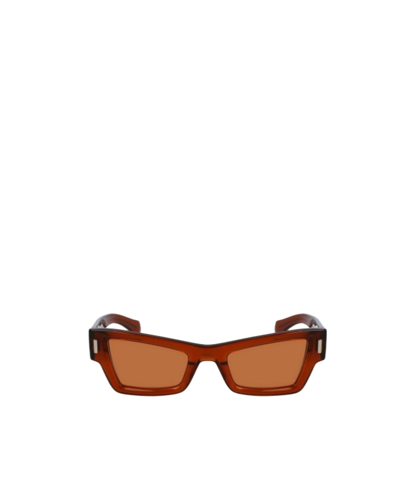 Ferragamo Brown Cat Eye Ladies Sunglasses Sf2006s 232 53 In Orange