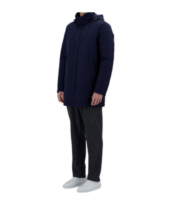 Herno Hooded Down Jacket In Black