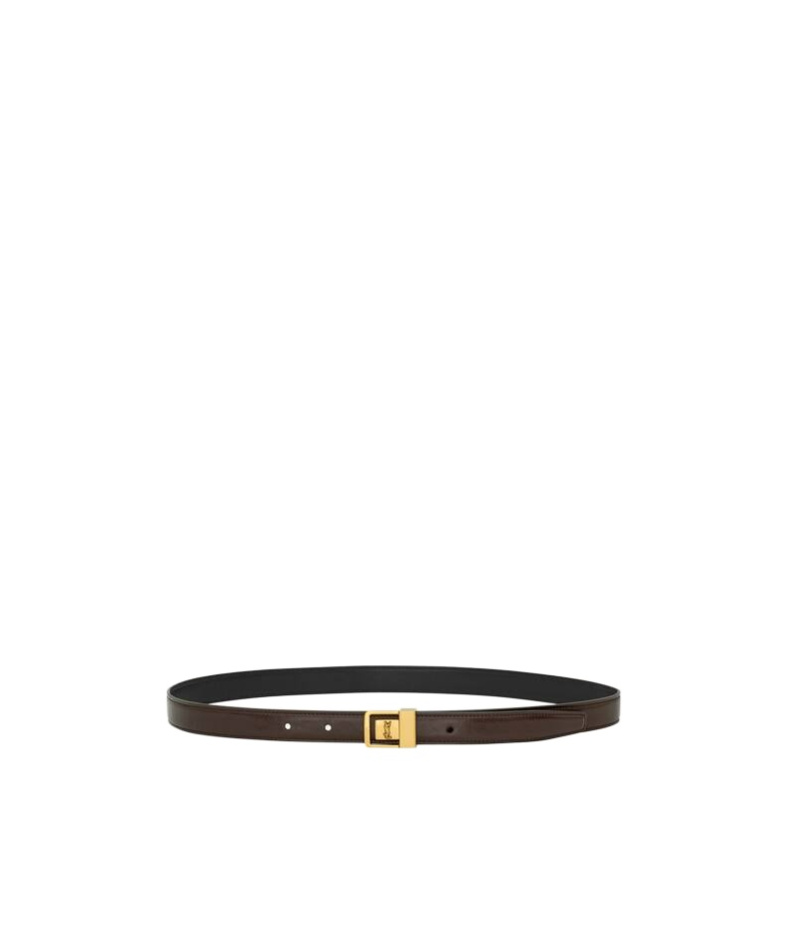 Saint Laurent La66 Belt In Black