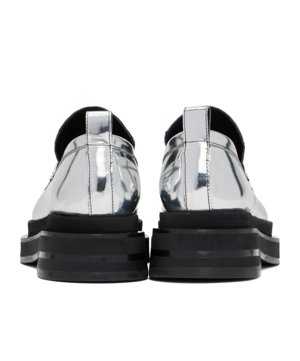 Simone Rocha Artificial Pearl Detail Loafers In Black