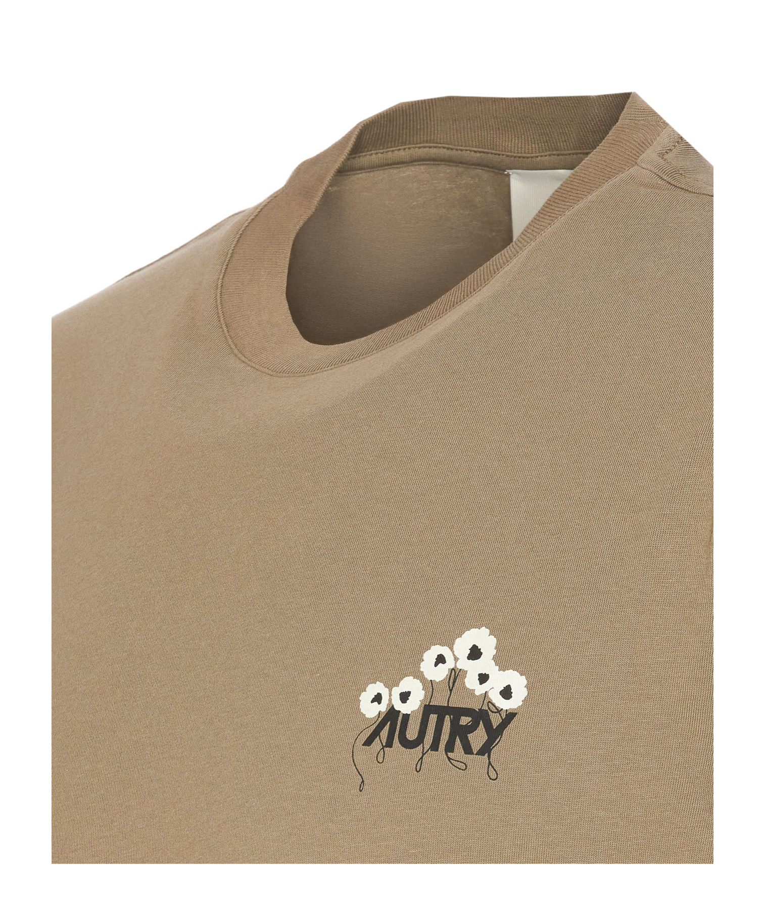Autry Short-sleeved T-shirt In Nude