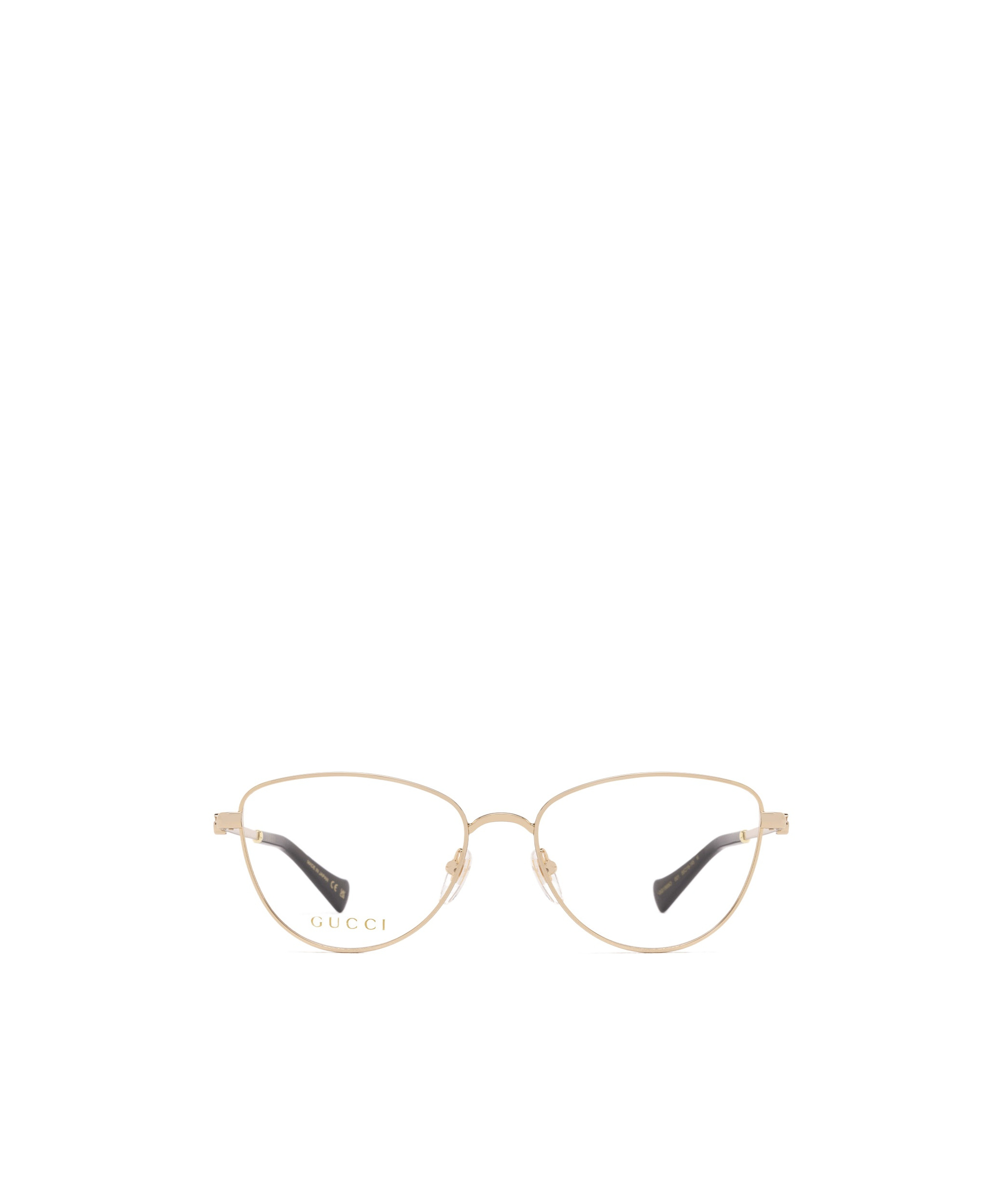 Gucci Double-g Cat-eye-frame Glasses In Nude