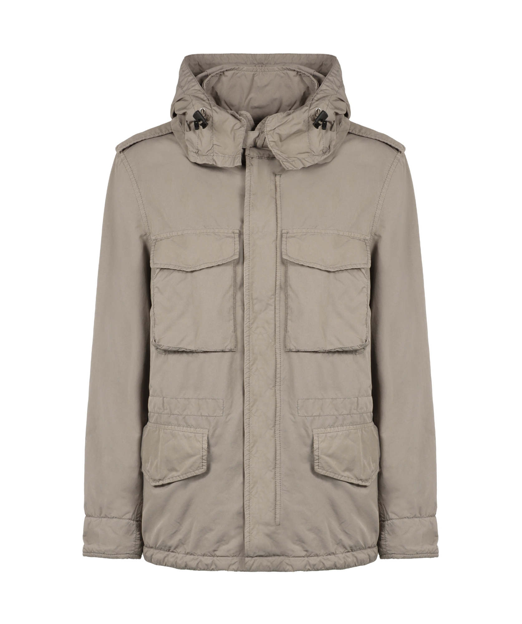 Aspesi Drawstring Hooded Casual Jacket