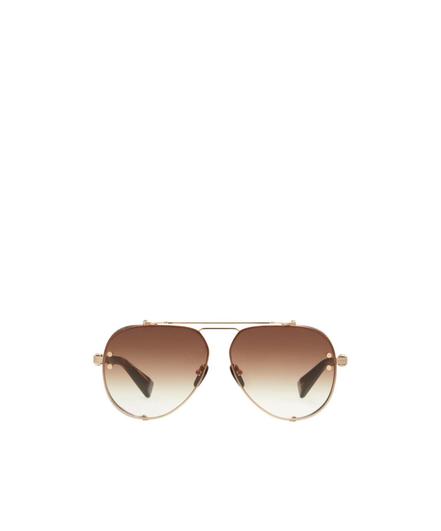 Balmain Full Frame Sunglasses In Nude