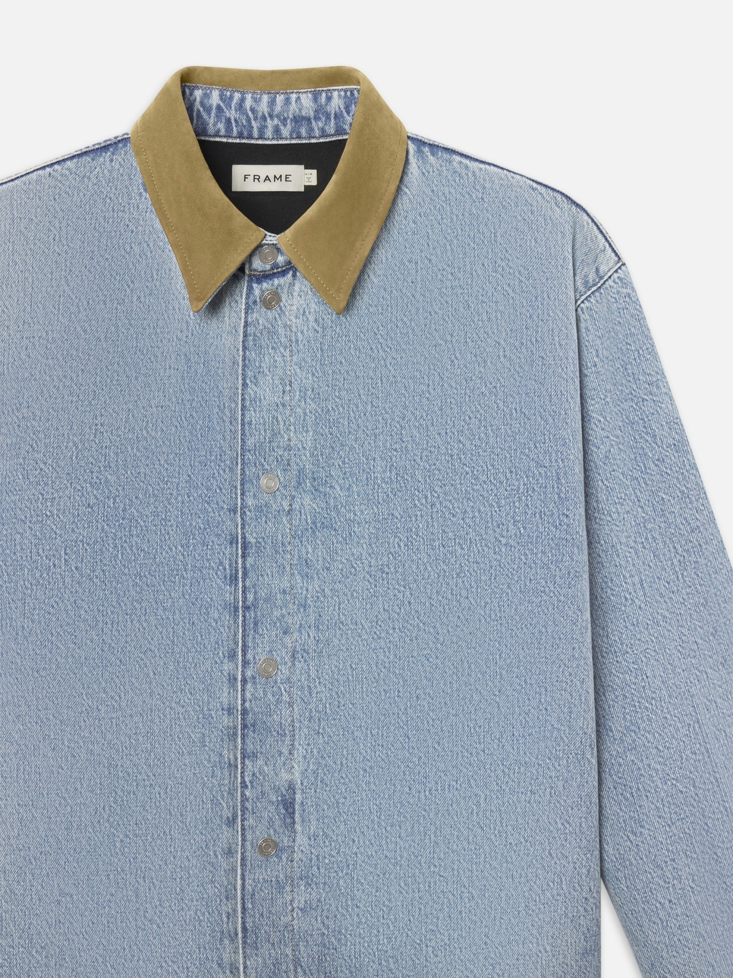 Frame Denim Jacket In Blue
