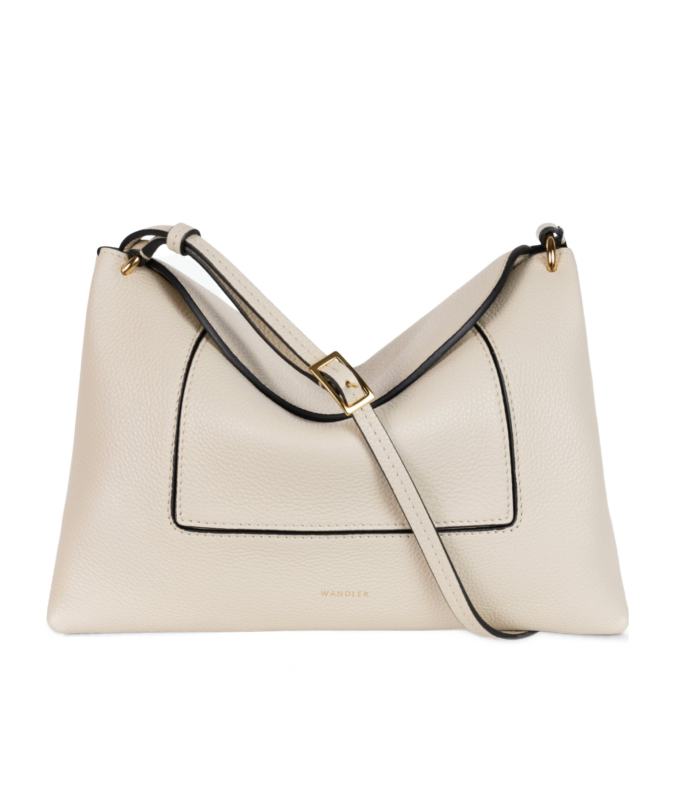 WANDLER PENELOPE SLOUCH LOGO-DETAIL SHOULDER BAG