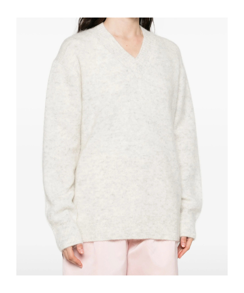 Bellerose Long-sleeved Sweatshirt In White