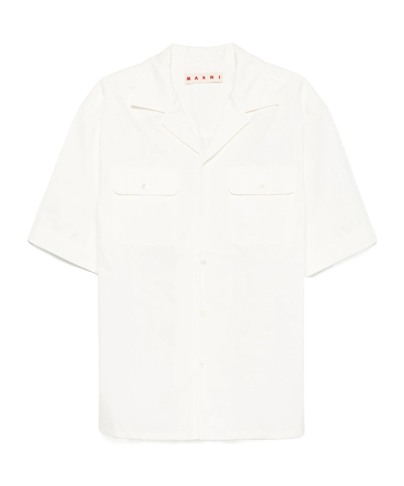 Marni Big Confetti Shirt In White