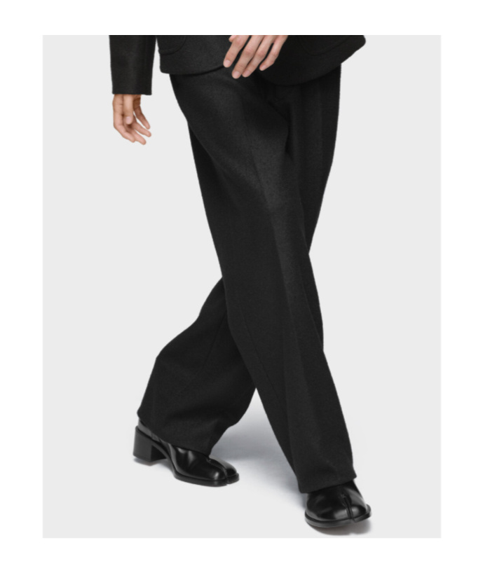 Maison Margiela Tabi City Ankle Boots In Black