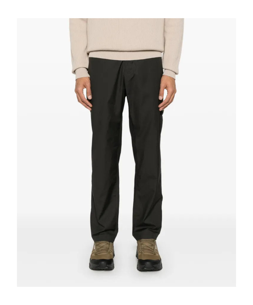 Stone Island Belt Loop Track Pants In Charcoal-grey