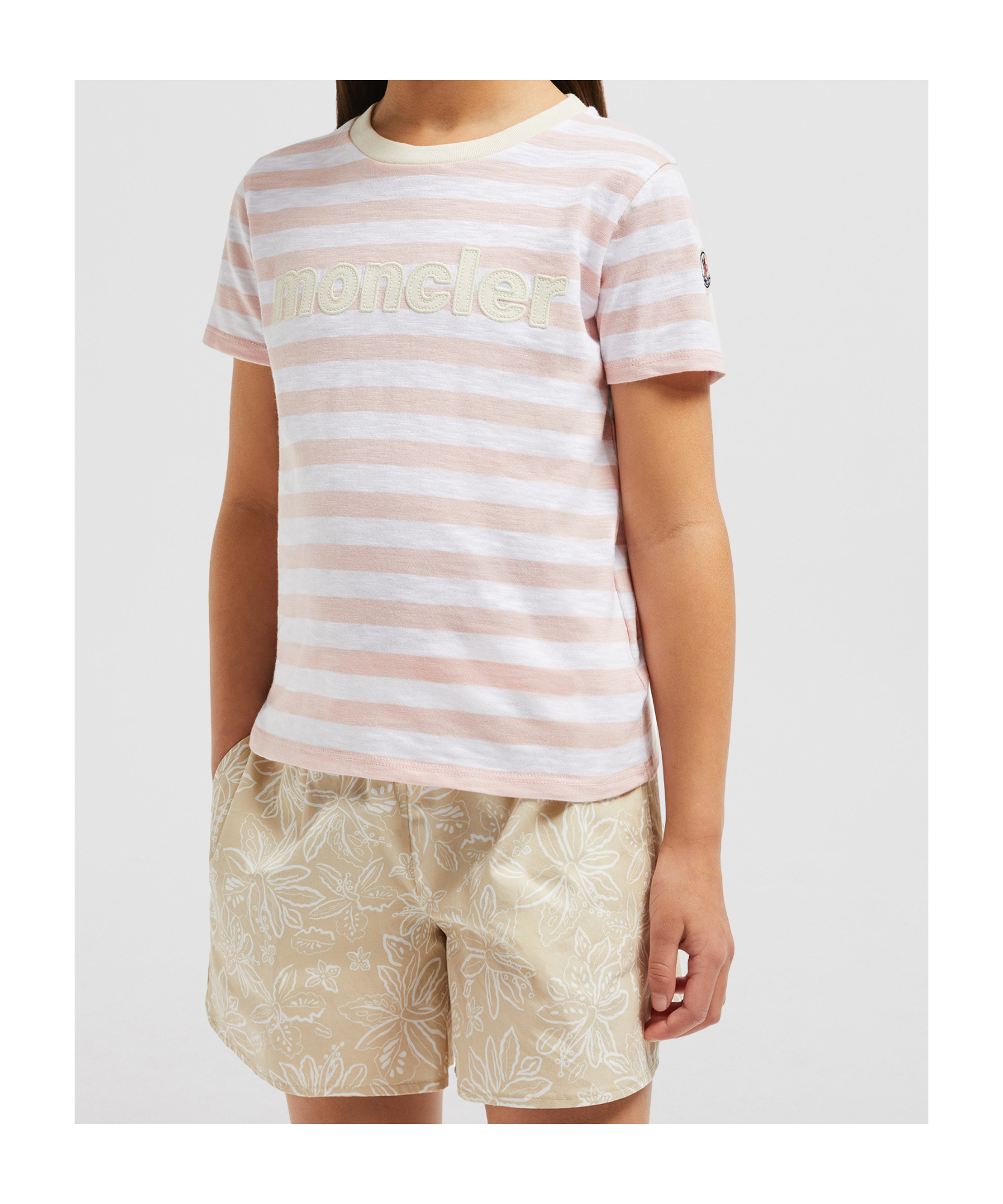 Moncler Short-sleeved T-shirt In White