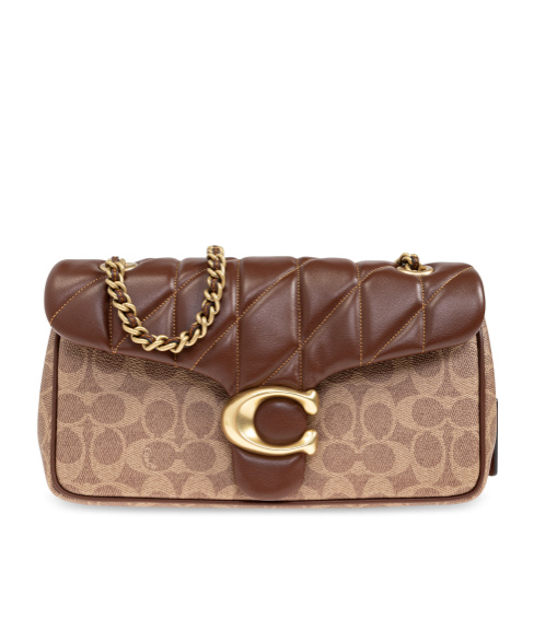 Shop Coach Tabby Shoulder Bag In Brown
