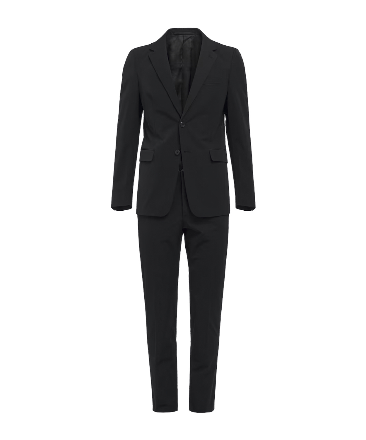 Prada Slim Fit Two Piece Suit In Black