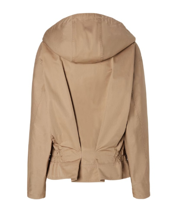 Fendi Beige Cotton Blouson In Neutral