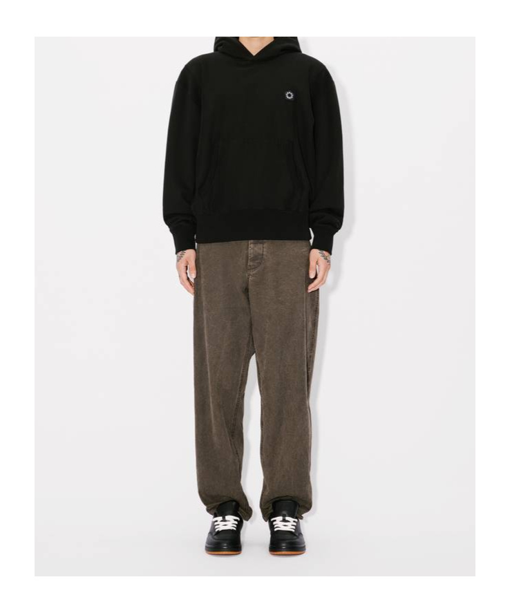 Kenzo Long-sleeved Sweater In Black