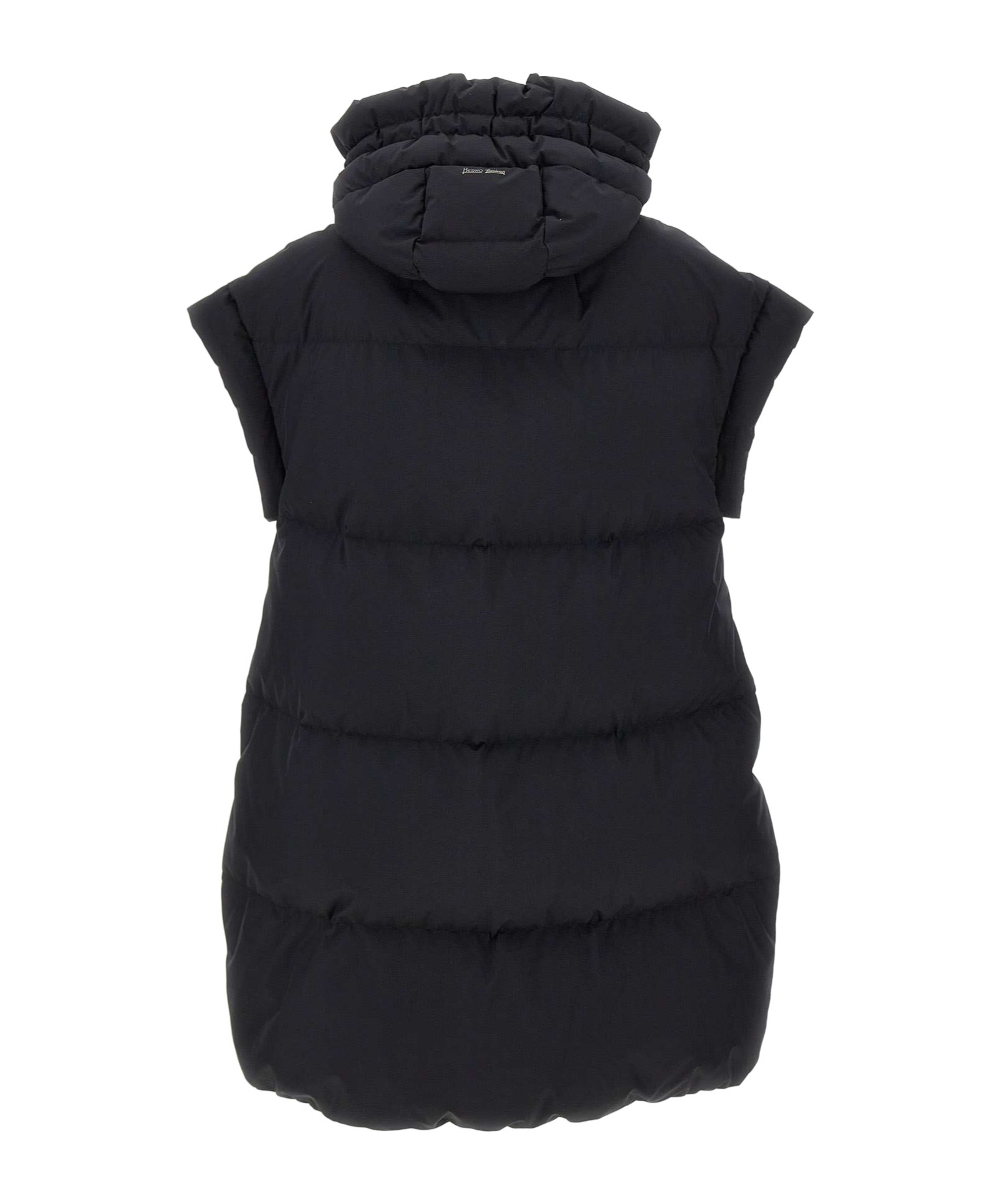 Herno Sleeveless Down Jacket In Black