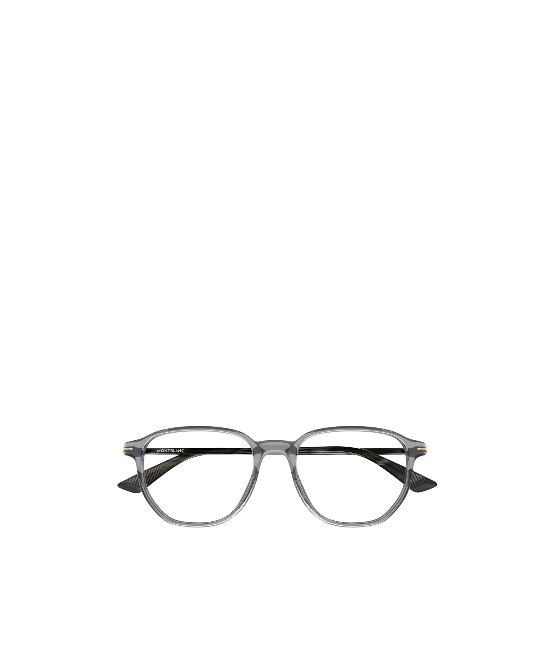 Montblanc Translucent-frame Glasses In Burgundy