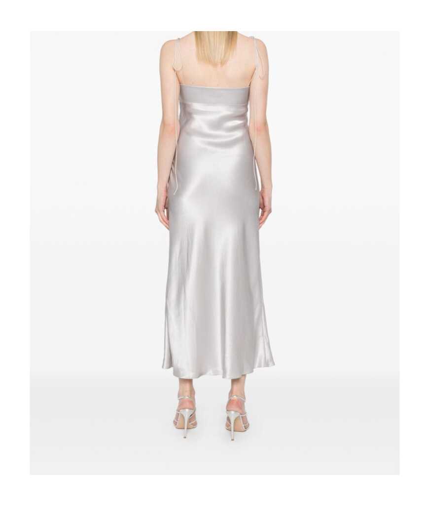 Shop Anna October Thin Strap Dress In White
