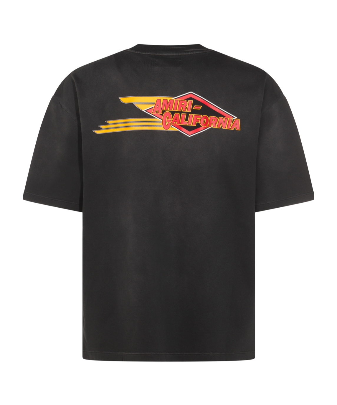 Amiri Mens Black Eagle Graphic-print Cotton-jersey T-shirt
