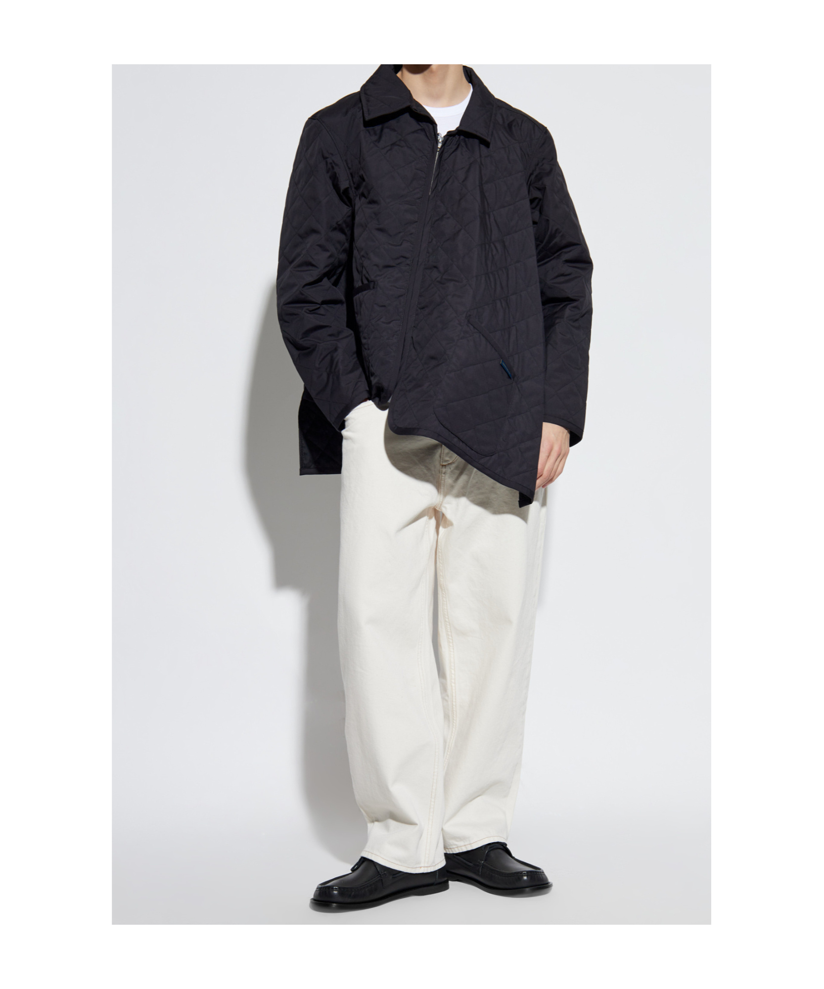 Comme Des Garçons Quilted Jacket In Black