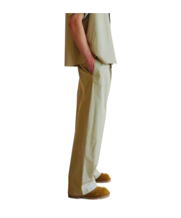 Darkpark Pleated Straight Trousers