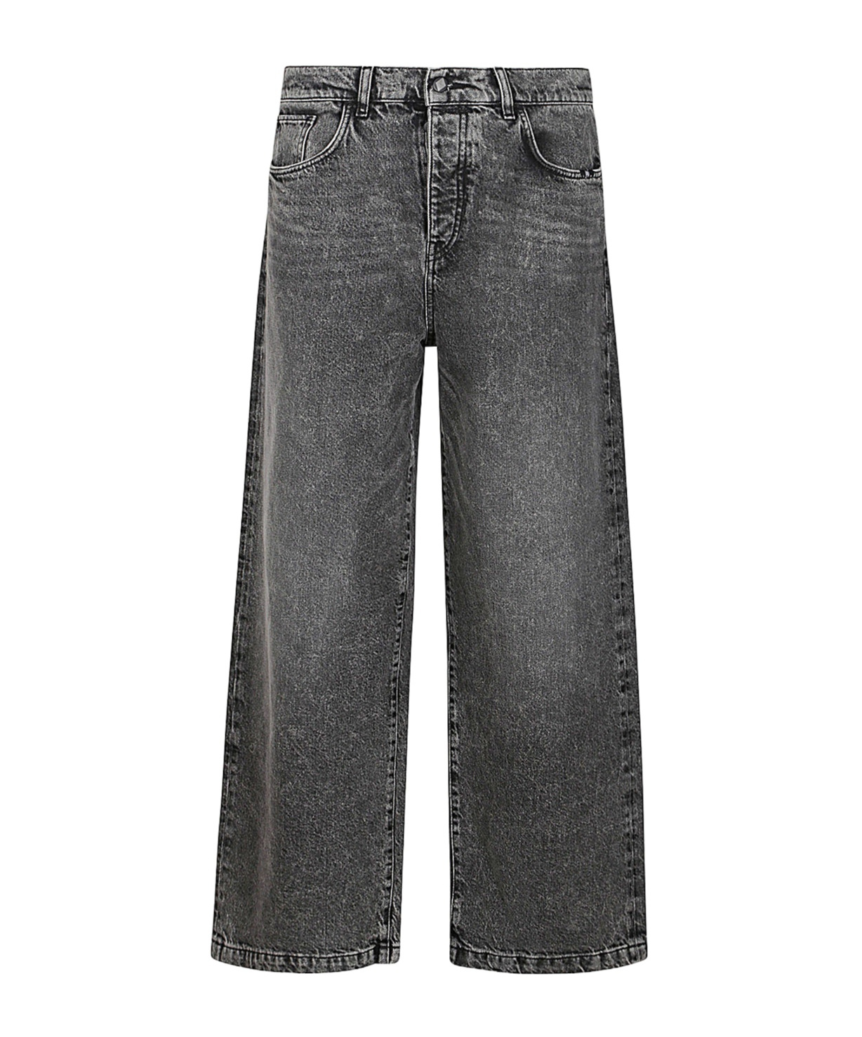 Amish Belt-loop Jeans In Black