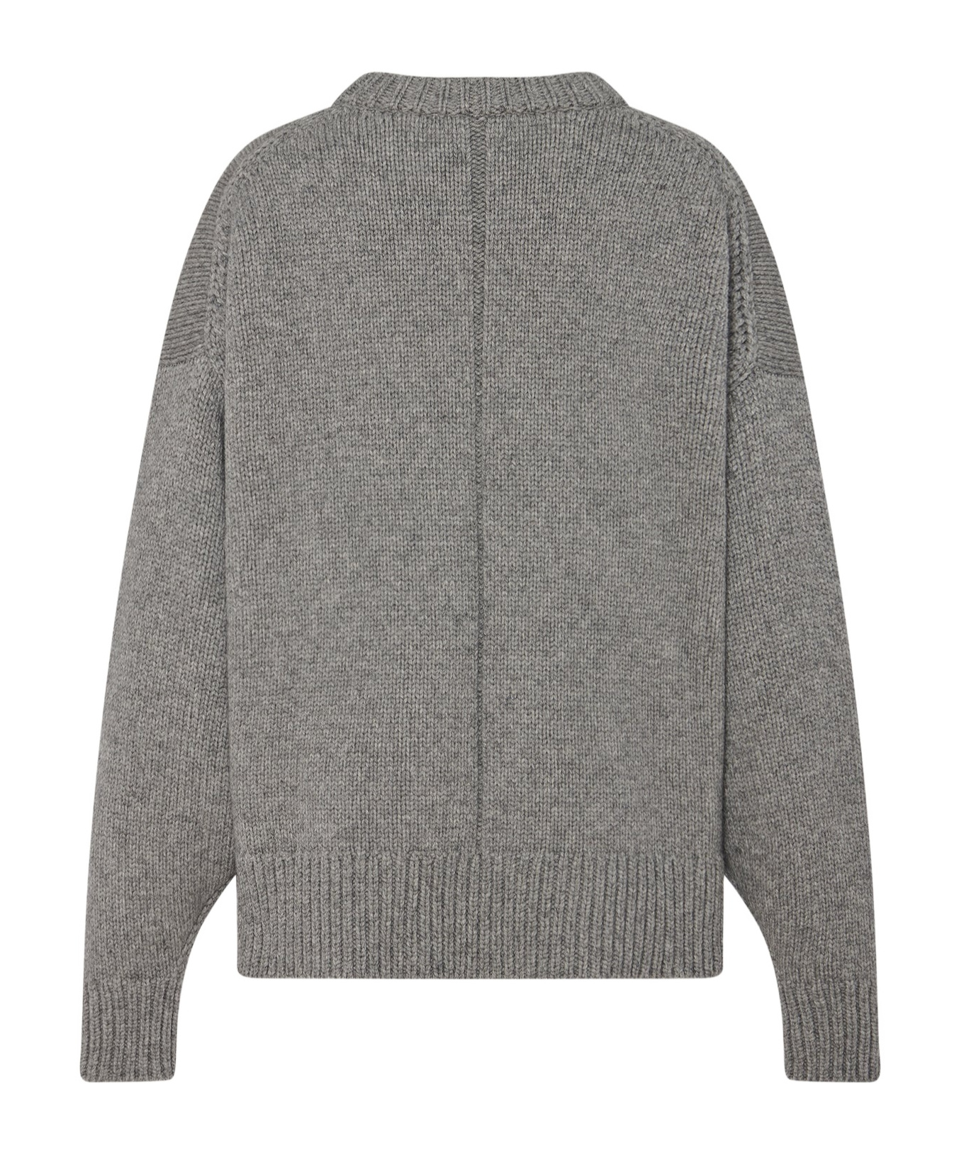 The Row Drop-shoulder Crewneck Jumper In Gray