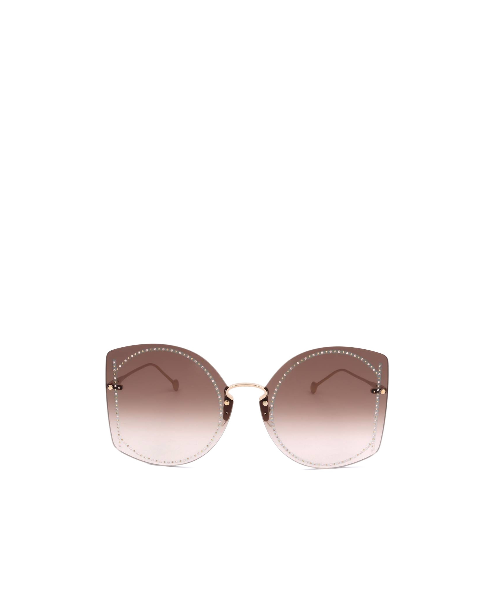 Ferragamo Eyewear Cat Eye Frame Sunglasses In Pink