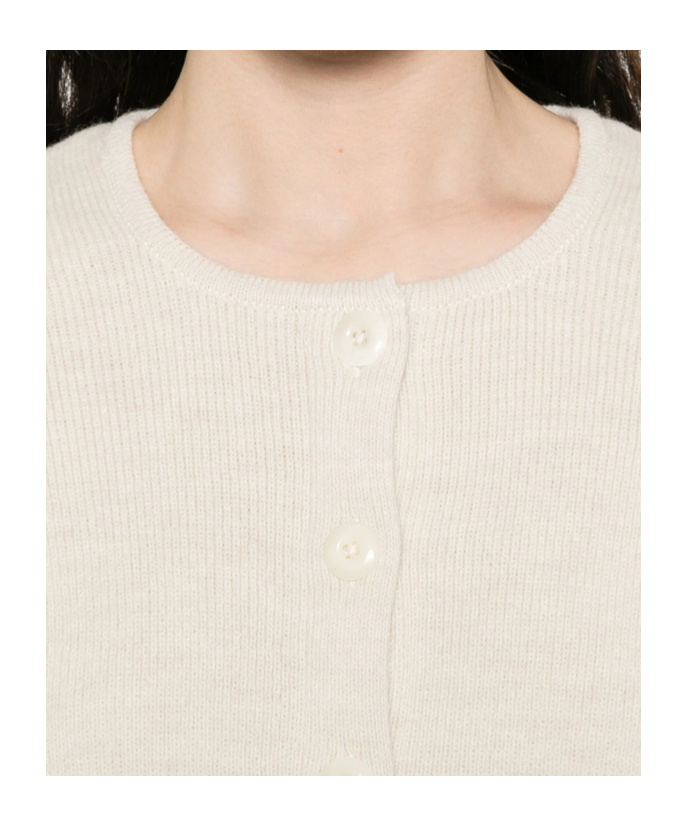 Lemaire Button-front Cardigan In Neutral
