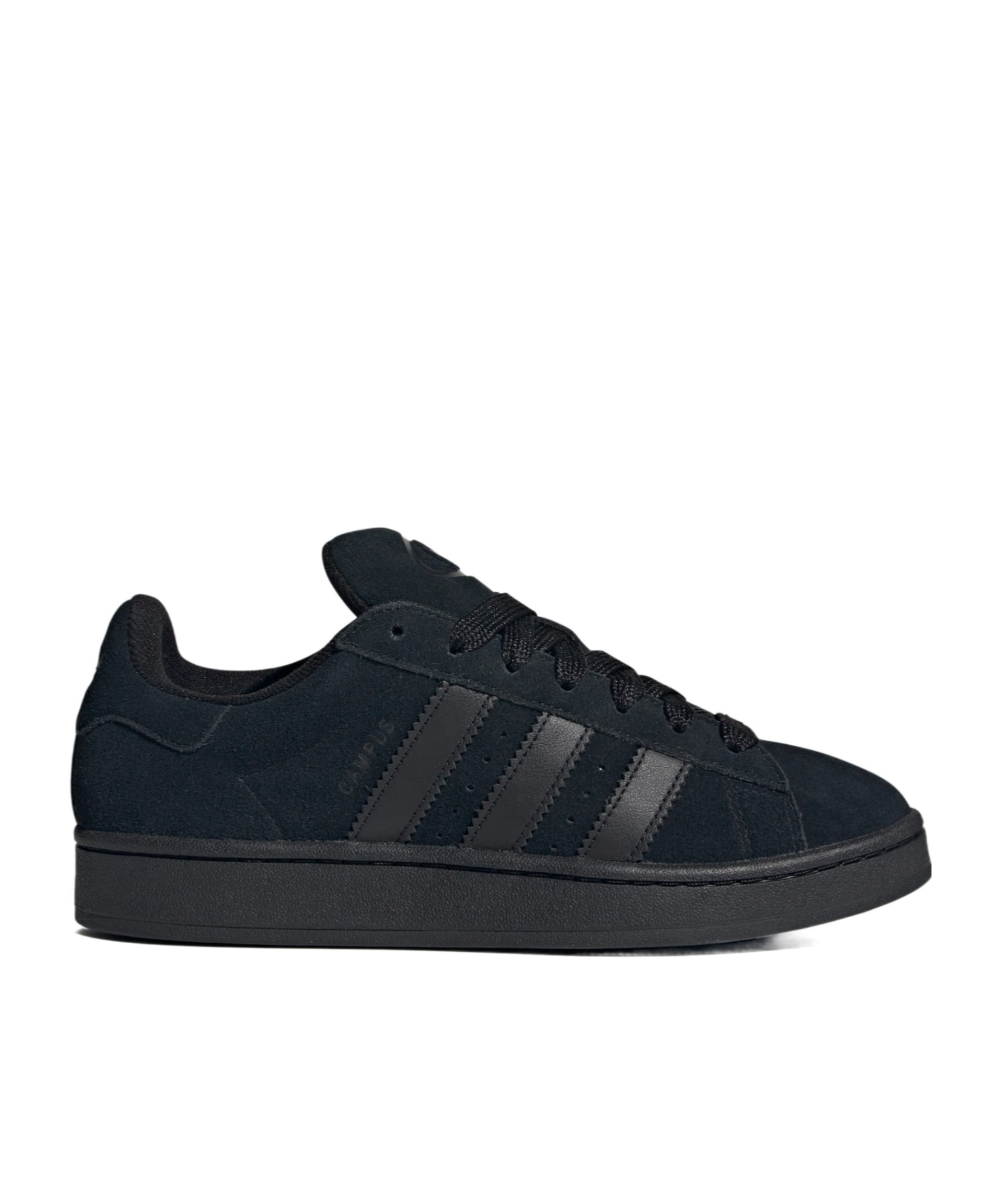 Adidas Originals Campus 00s Suede Three-stripe Sneakers In Black
