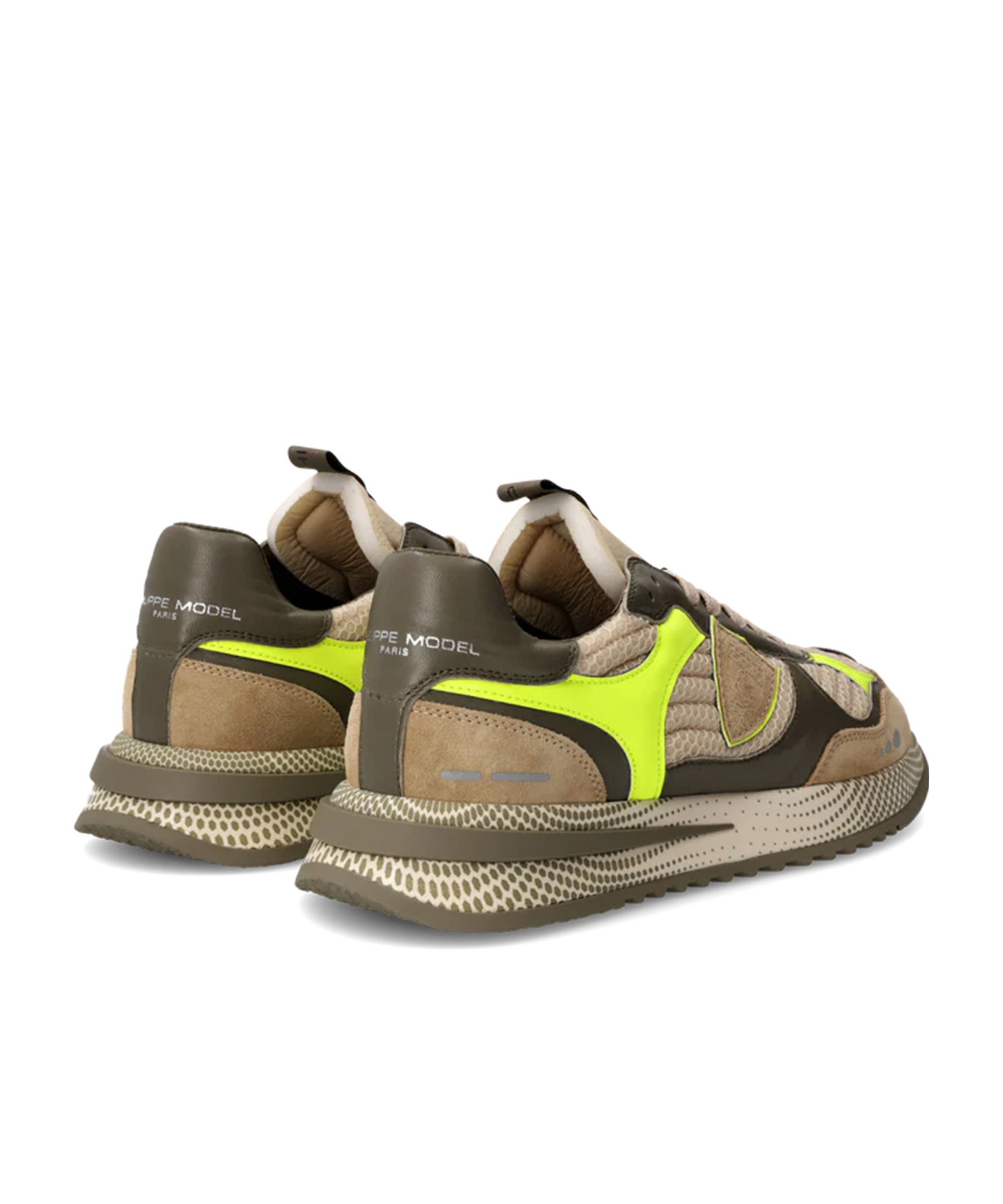Philippe Model Lace-up Low-cut Casual Shoes In Multicolor
