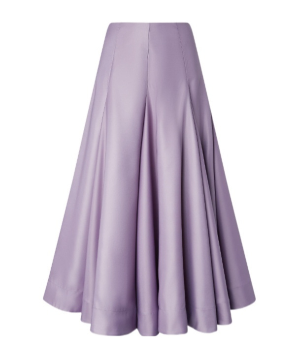 Pinko Midirock Mit Falten In Purple