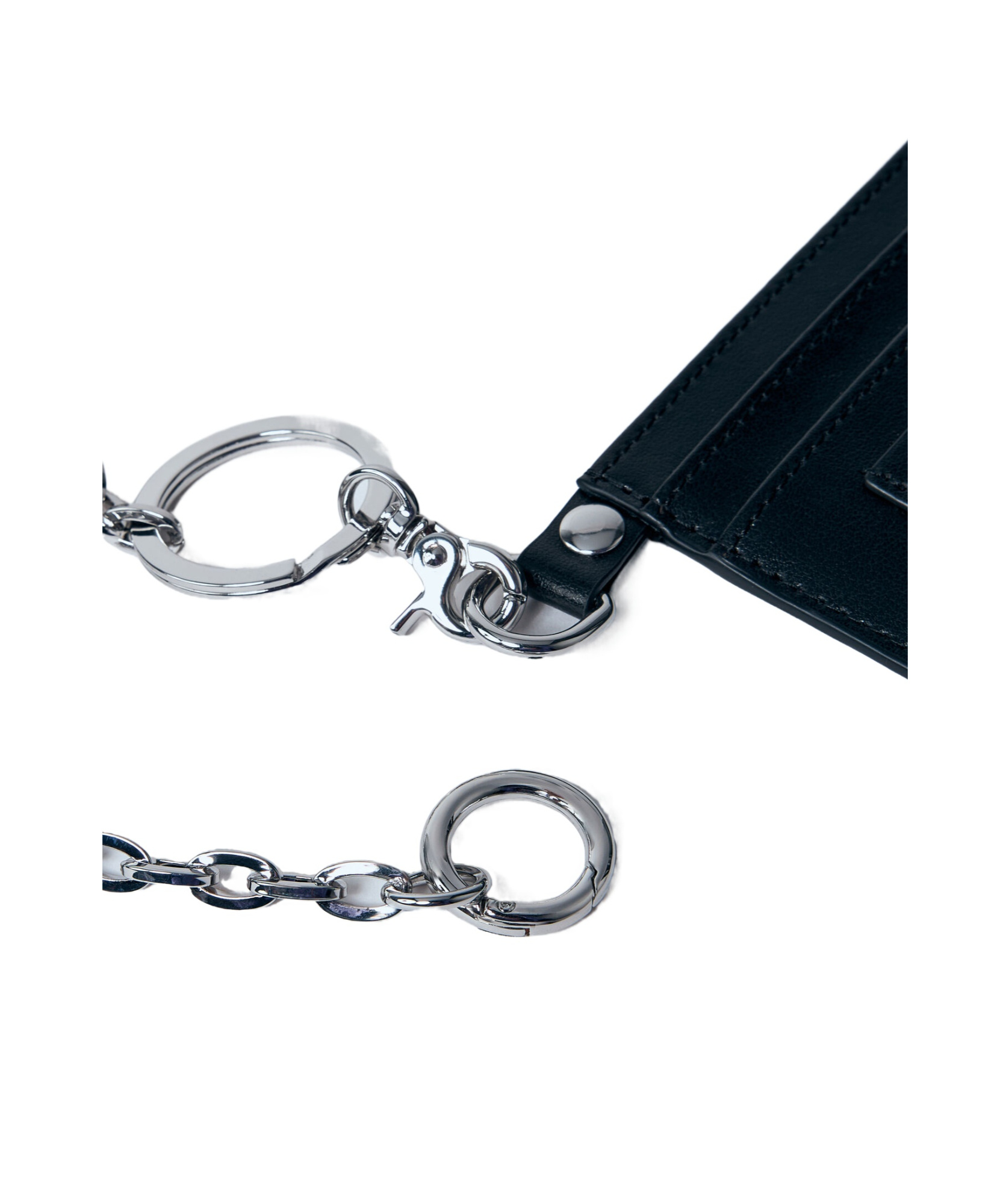 VIVIENNE WESTWOOD CHAIN-EMBELLISHED CARDHOLDER