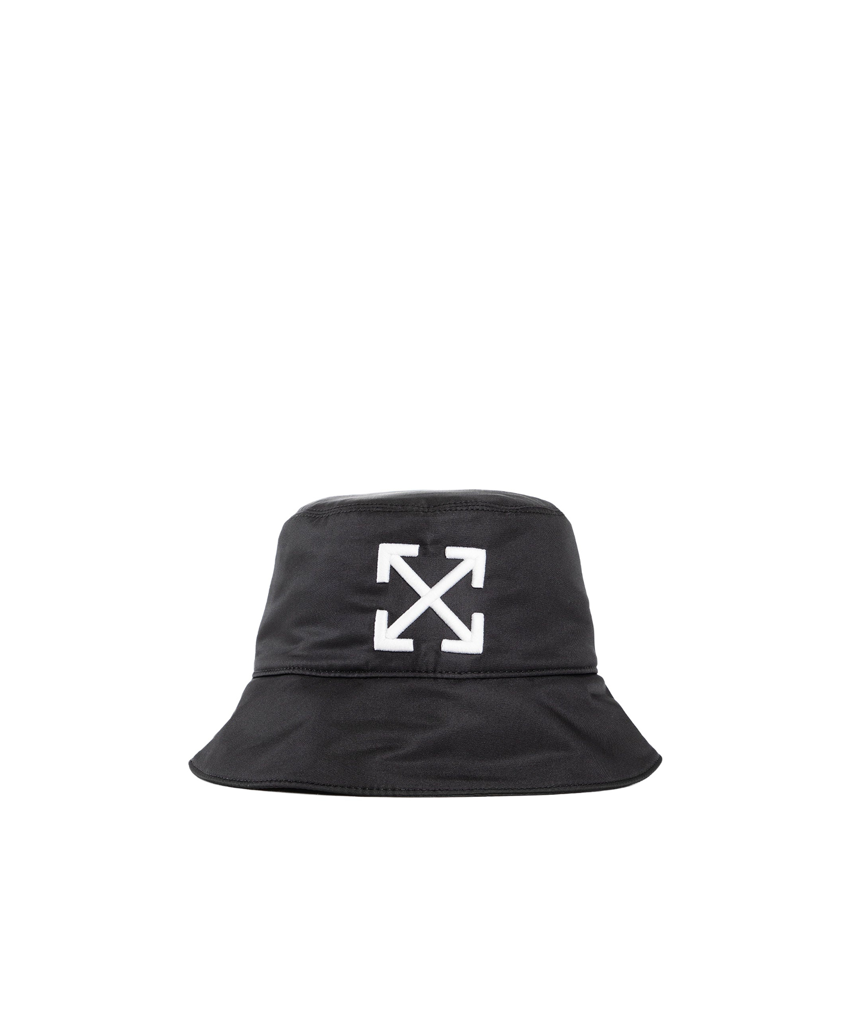 Off-white Arrow Bucket Hat Accessories In Black