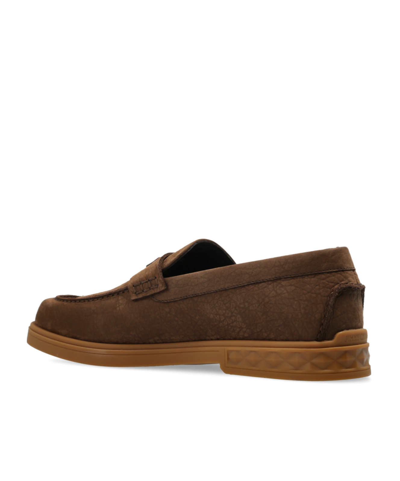 Jimmy Choo Josh Loafers In Brown