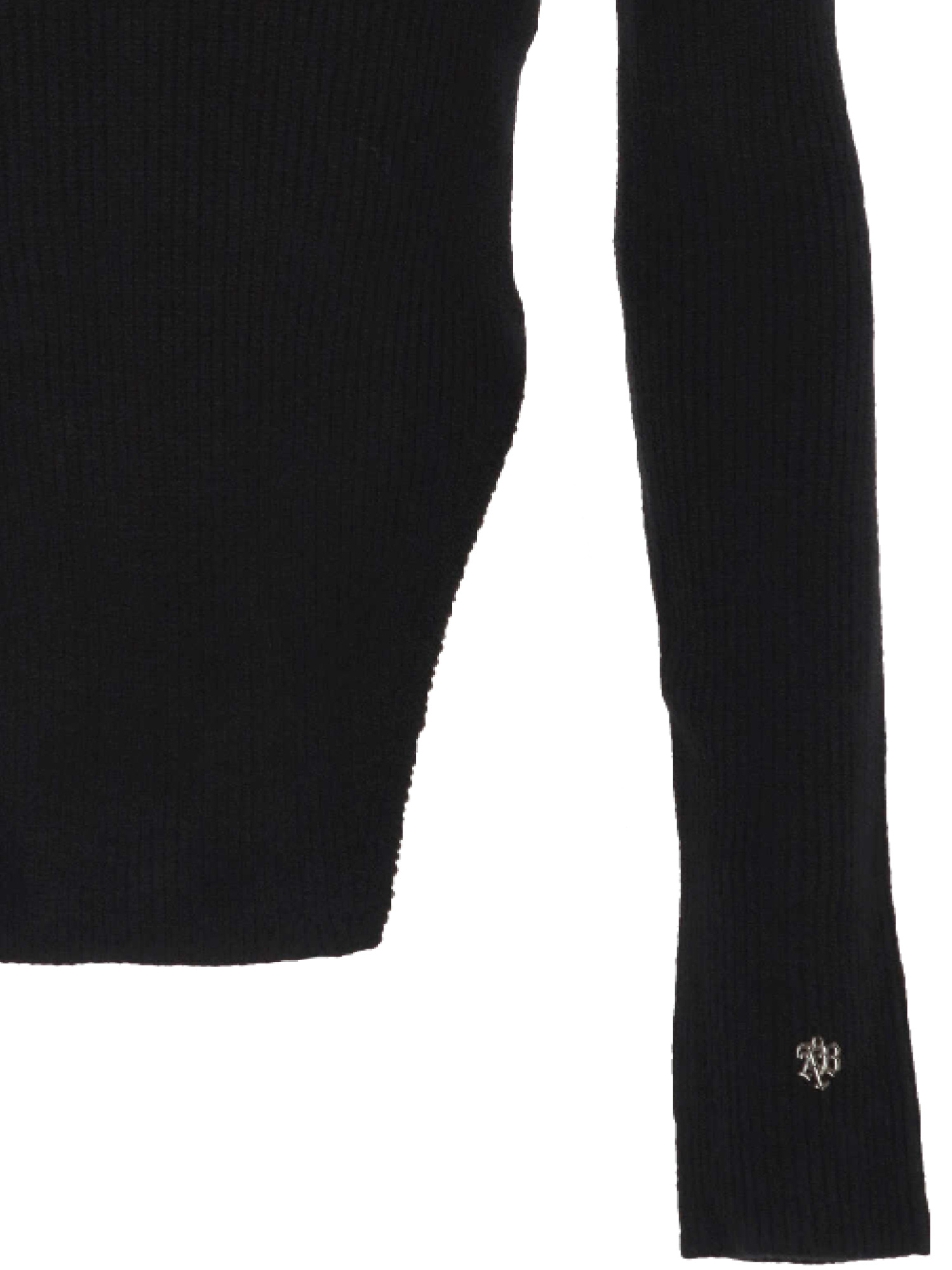 Aniye By Off-shoulder Long-sleeved Bodysuit In Black