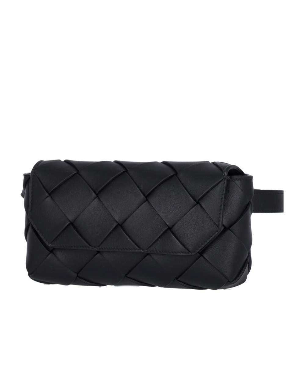 Bottega Veneta Flip Waist Pack In Black