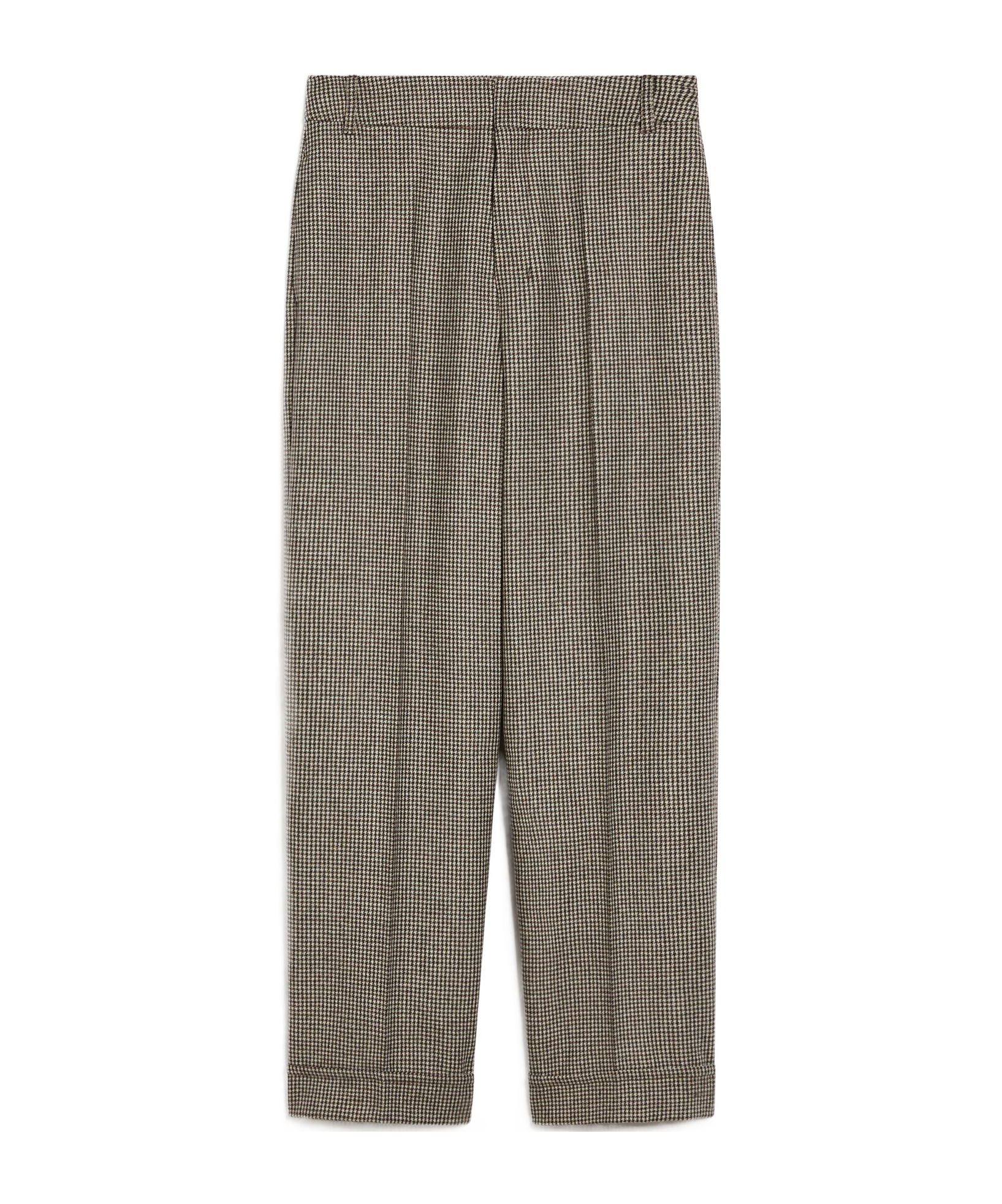 Max Mara Wool Cashmere Wide-leg Pants In Nude