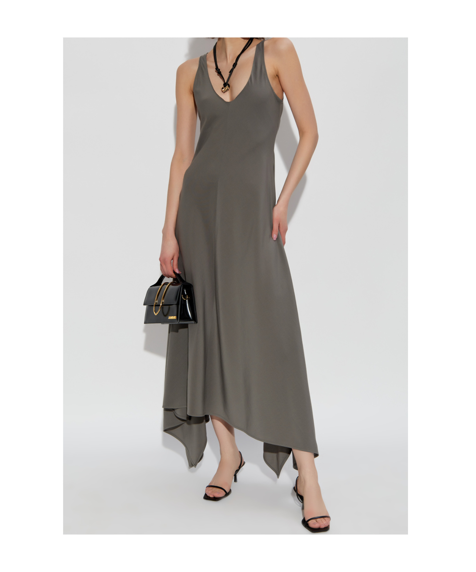 Shop Ami Alexandre Mattiussi Sleeveless Dress In Black