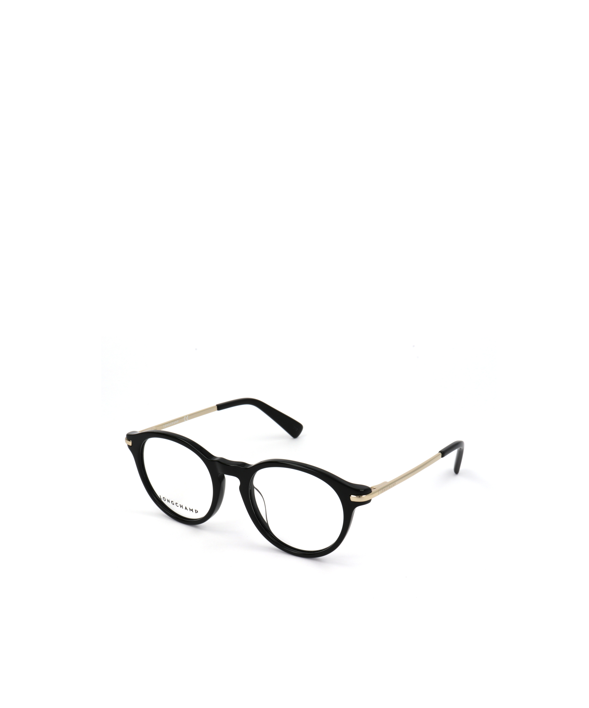 Longchamp Oval Frame Glasses In White