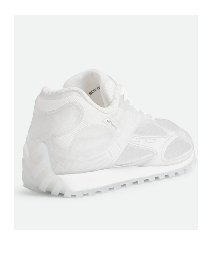 Bottega Veneta Orbit Sneakers From Running Technical Rubber And Mesh Shoes In White