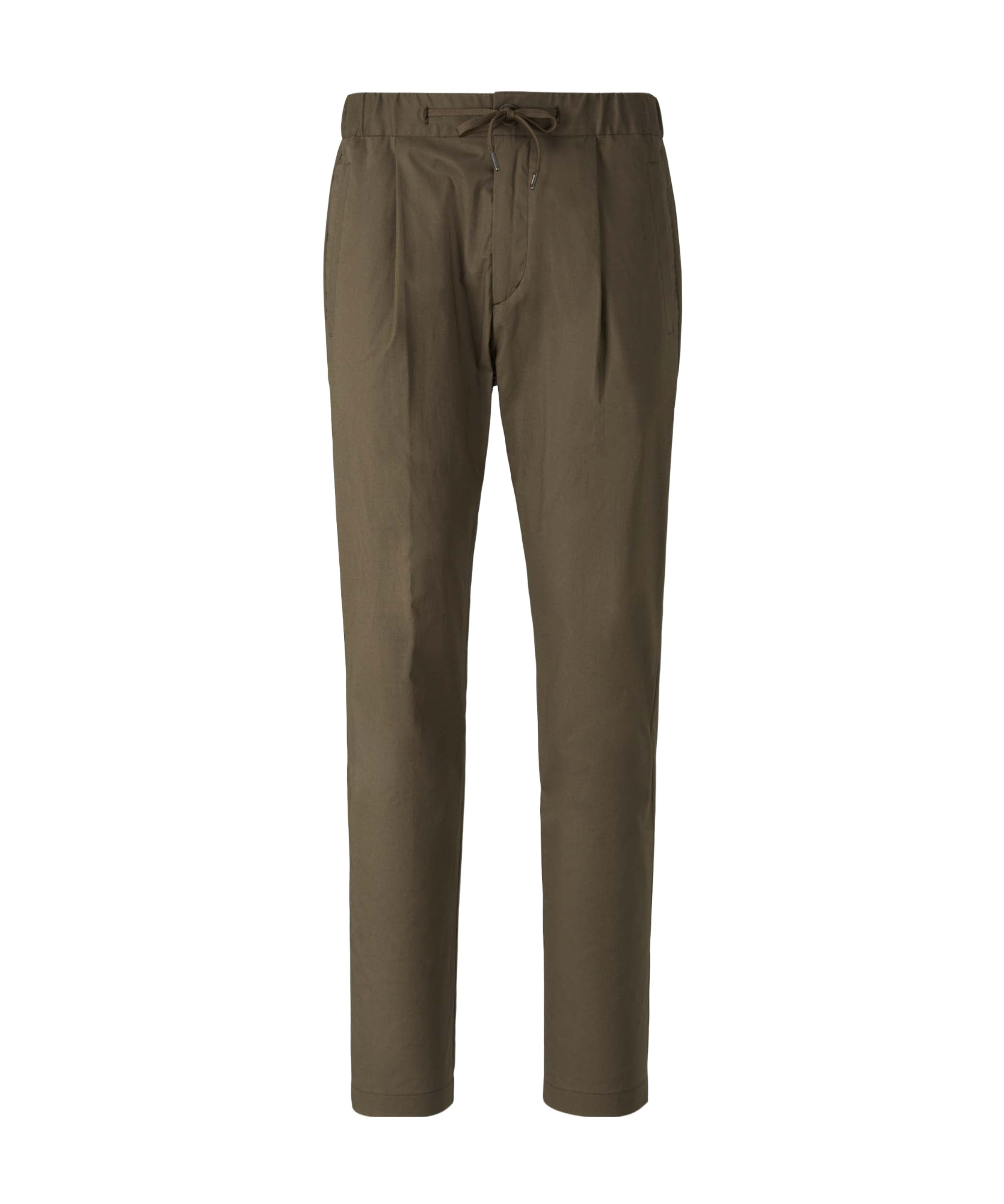 Herno Drawstring Casual Pants In Green