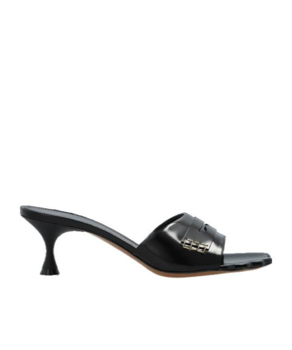 Marni Moonlight Slide Sandal In Black