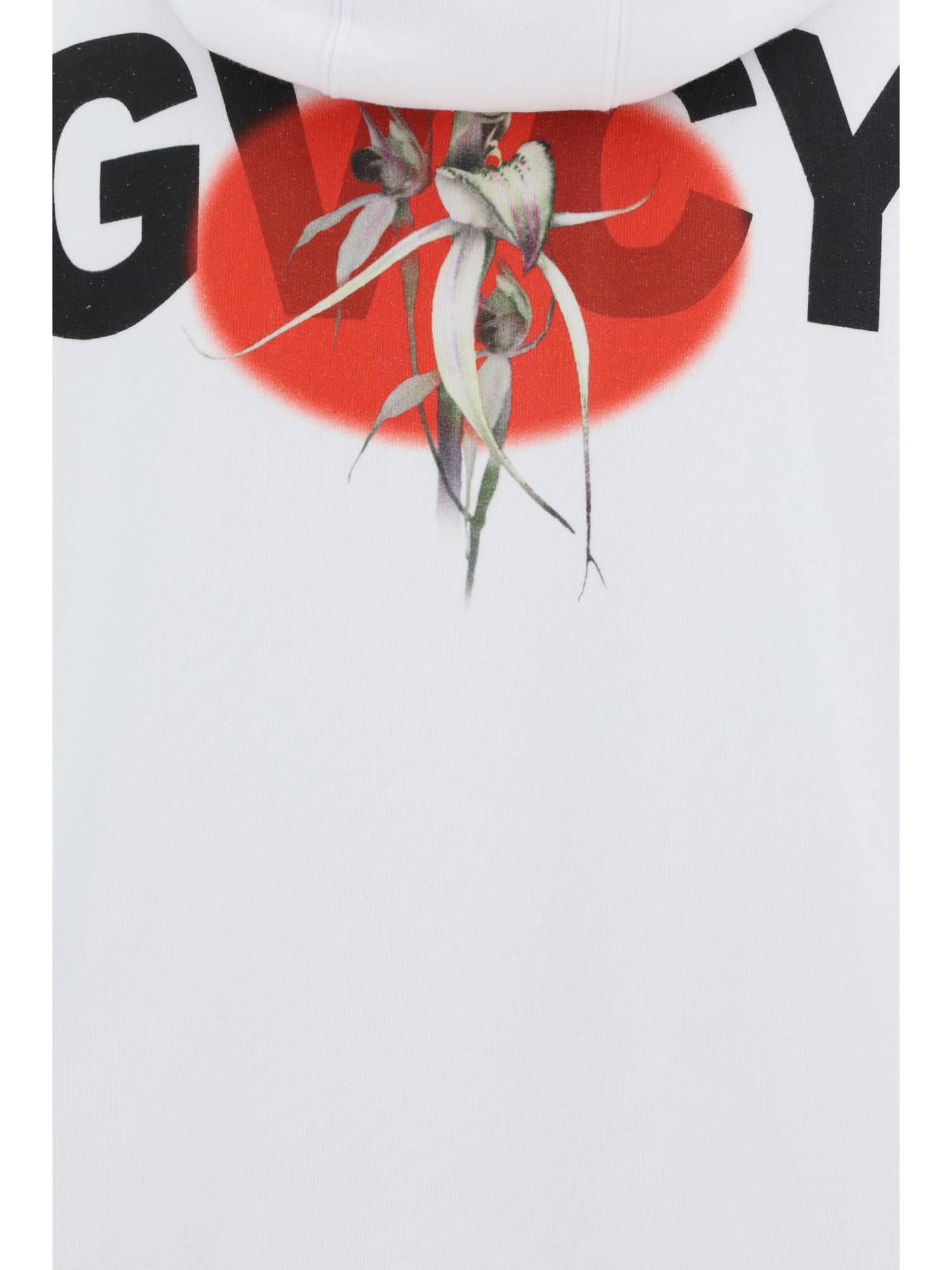 Givenchy 4g Embroidered Drawstring Hoodie In White