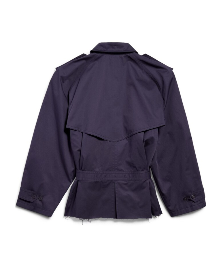 Balenciaga Long-sleeved Casual Jacket In Black