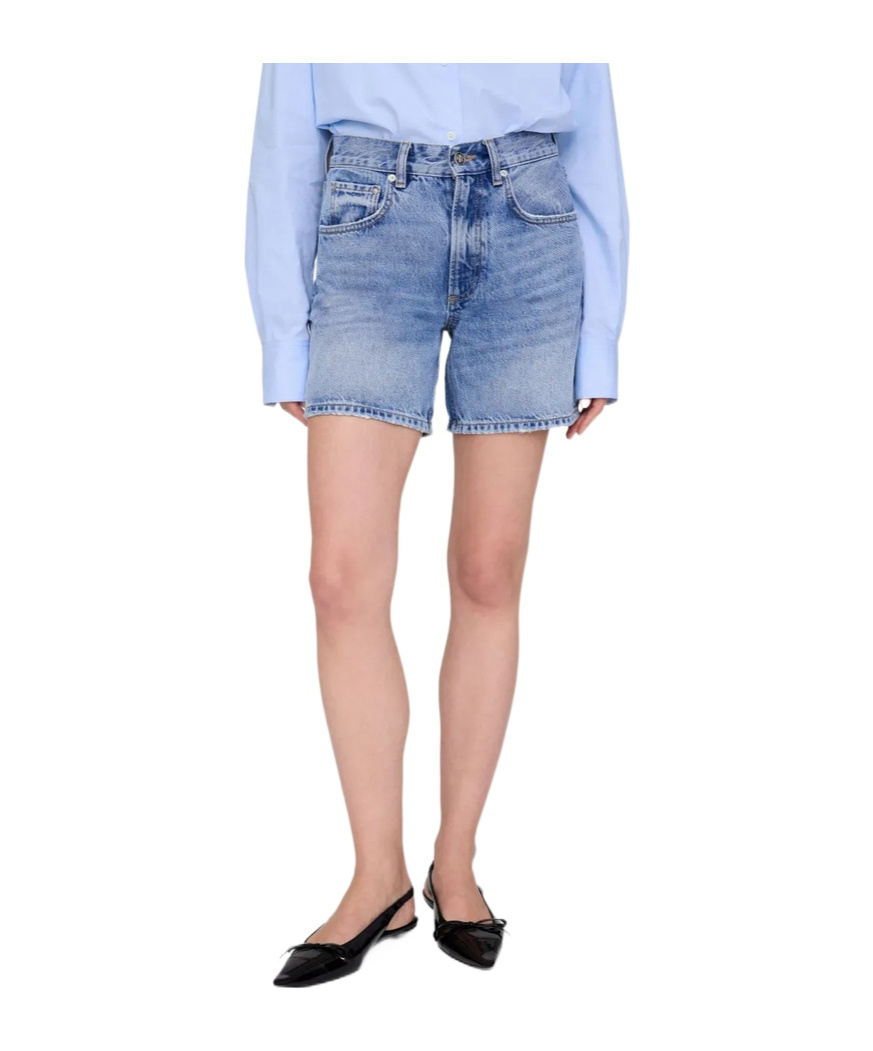 ANINE BING BELT LOOP SHORTS