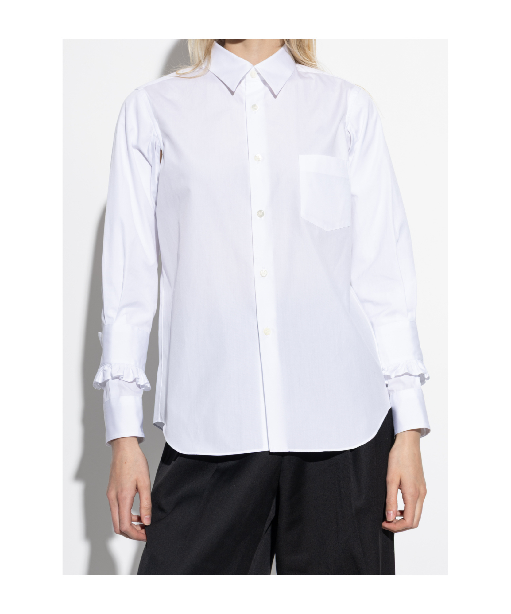 Shop Comme Des Garçons Long Sleeve Shirt