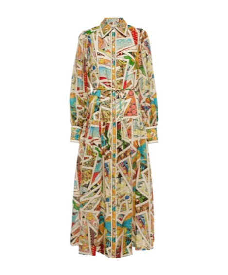 Alemais Shirt Dress In Multi